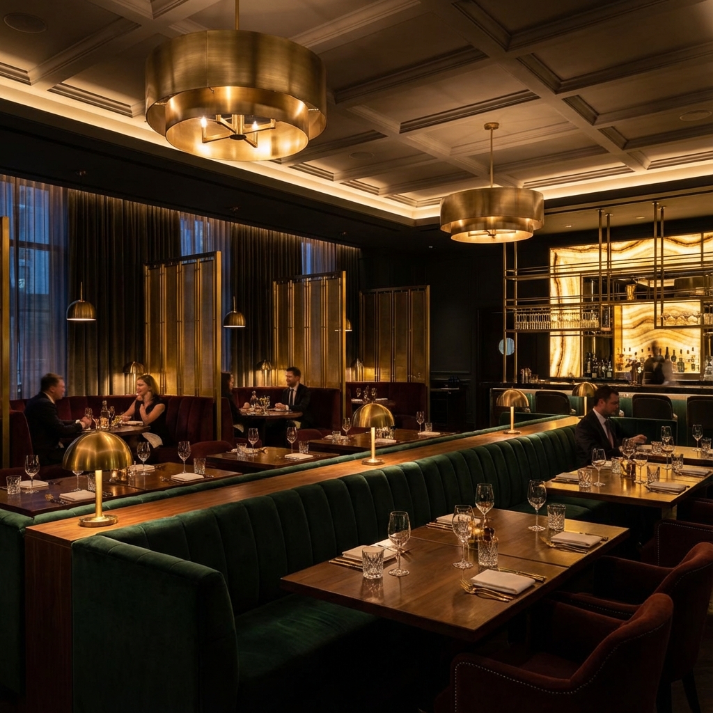 Luxury Restaurant Interior